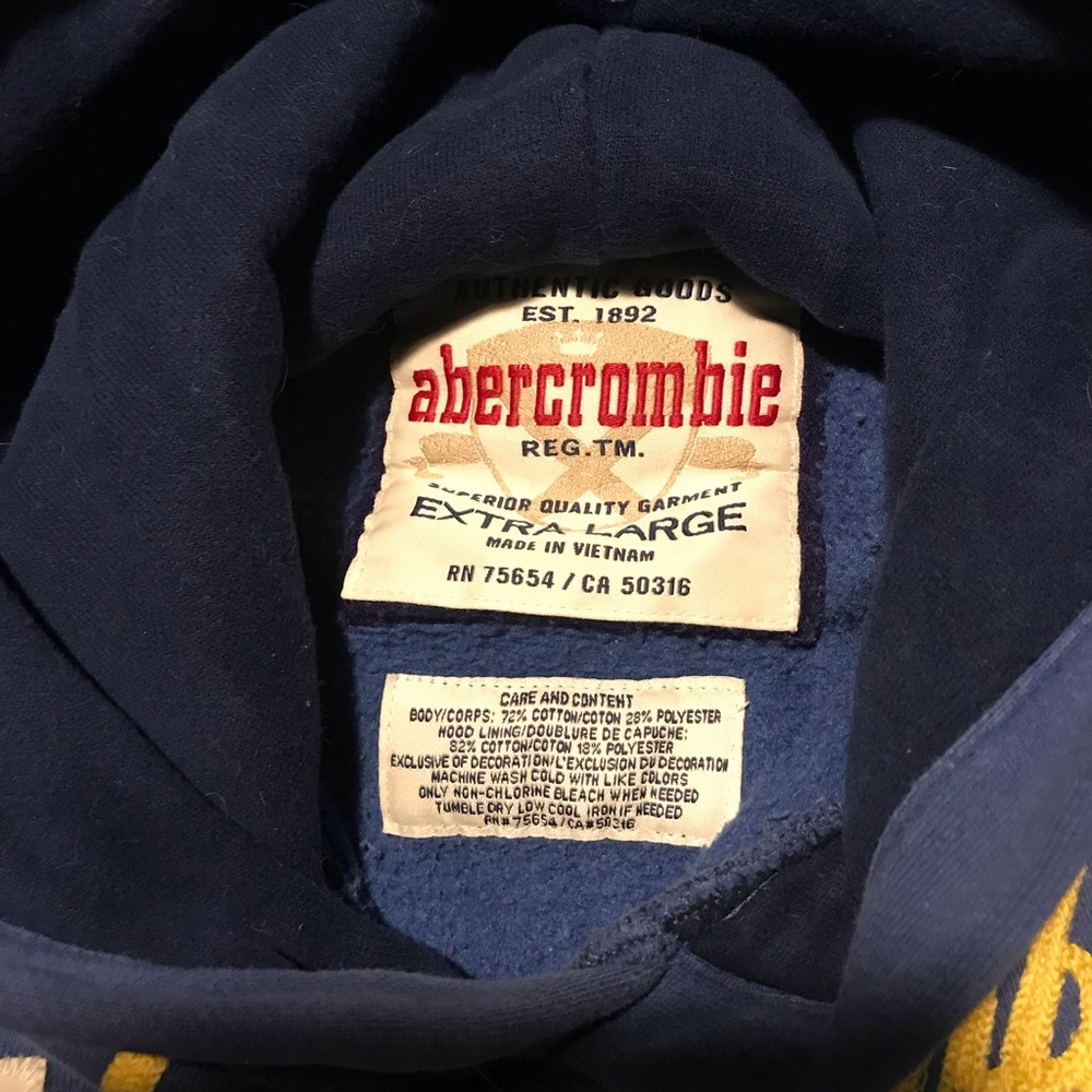 Abercrombie hooded sweatshirt. - Picture 2 of 3